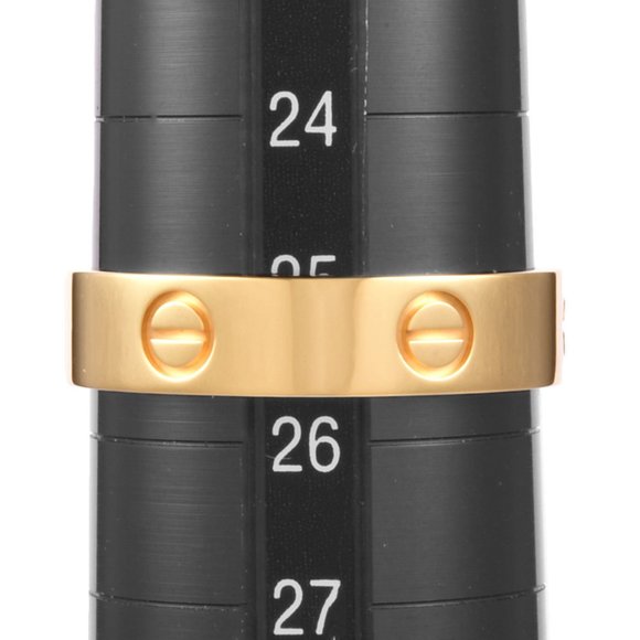 CARTIER LOVE Ring #66 K18YG Yellow Gold Size 11 ⭐ - Picture 5 of 6